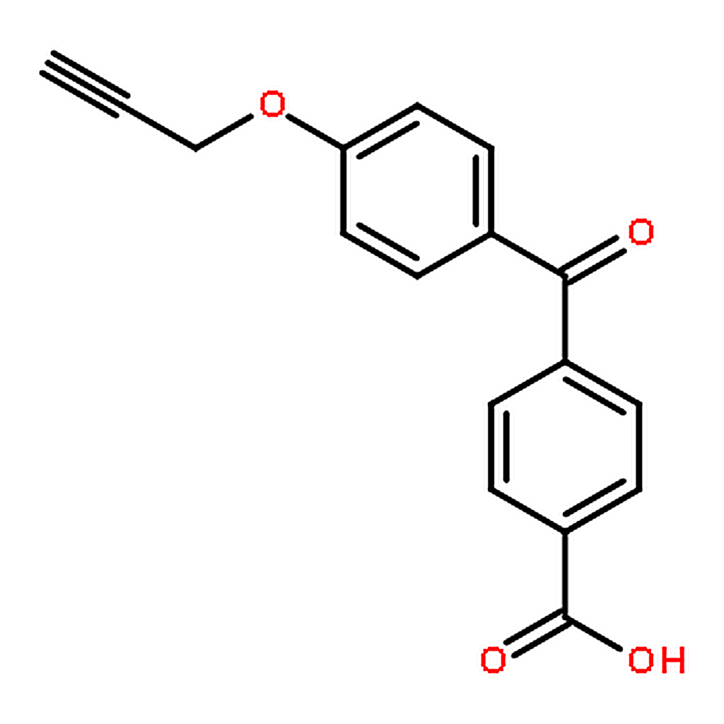 RHAWN 4-(4-(prop-2-ynyloxy)benzoyl)benzoic acid