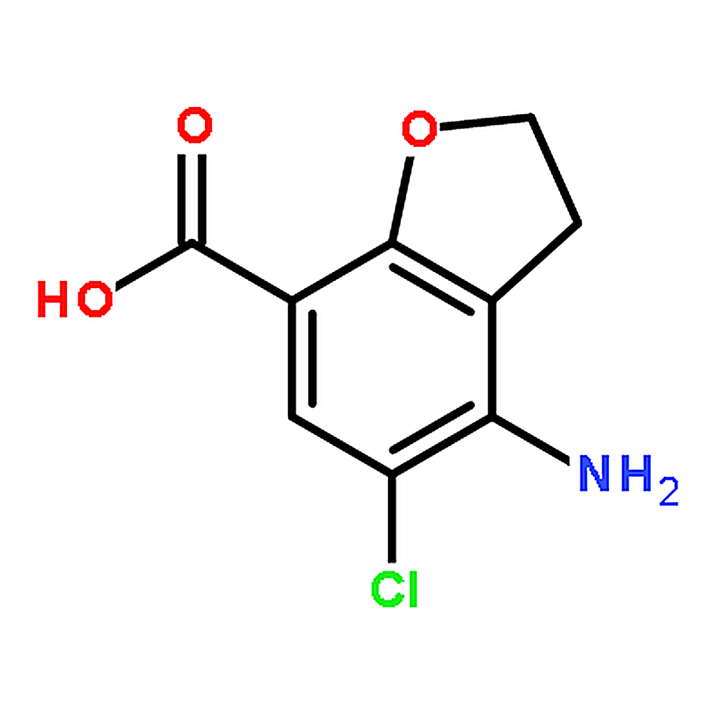 RHAWN 4-Amino-5-chloro-2,3-dihydrobenzofuran-7-carboxylic acid