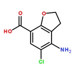 RHAWN 4-Amino-5-chloro-2,3-dihydrobenzofuran-7-carboxylic acid