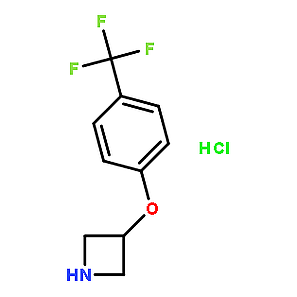 RHAWN 3-[4-(Trifluoromethyl)phenoxy]azetidinehydrochloride