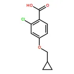 RHAWN 2-Chloro-4-(cyclopropylmethoxy)benzoic Acid