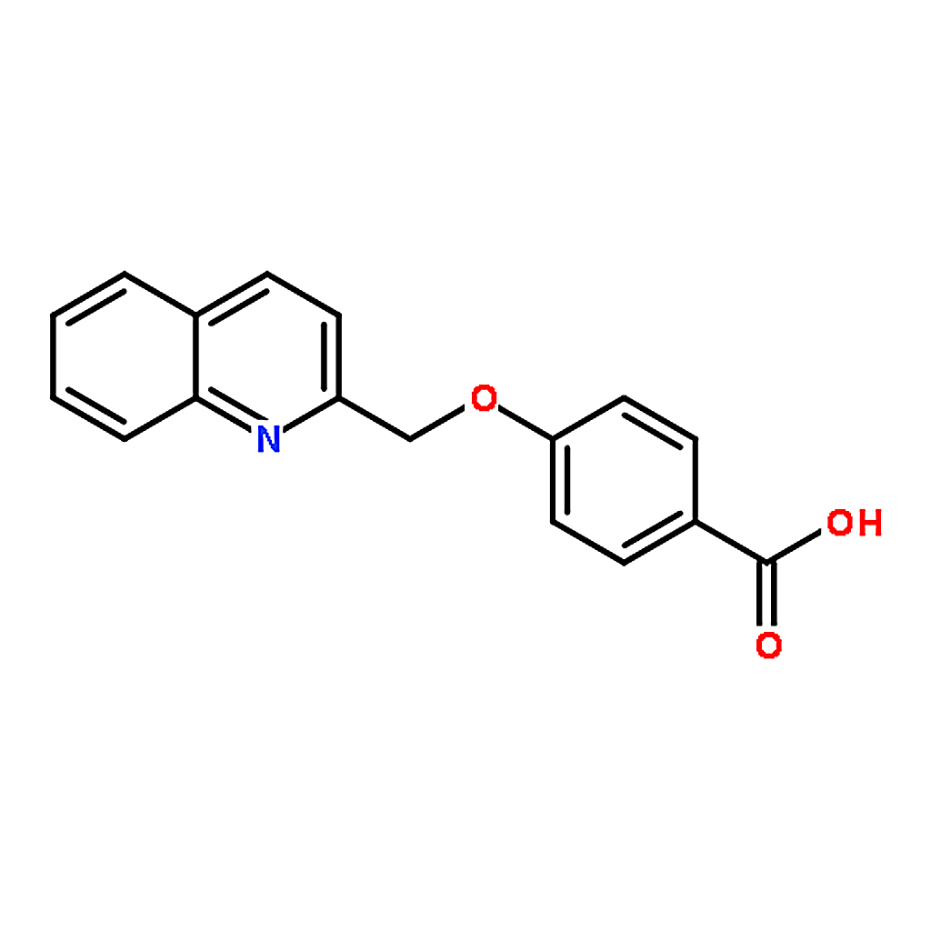 RHAWN 4-(2-Quinolinylmethoxy)benzoicacid