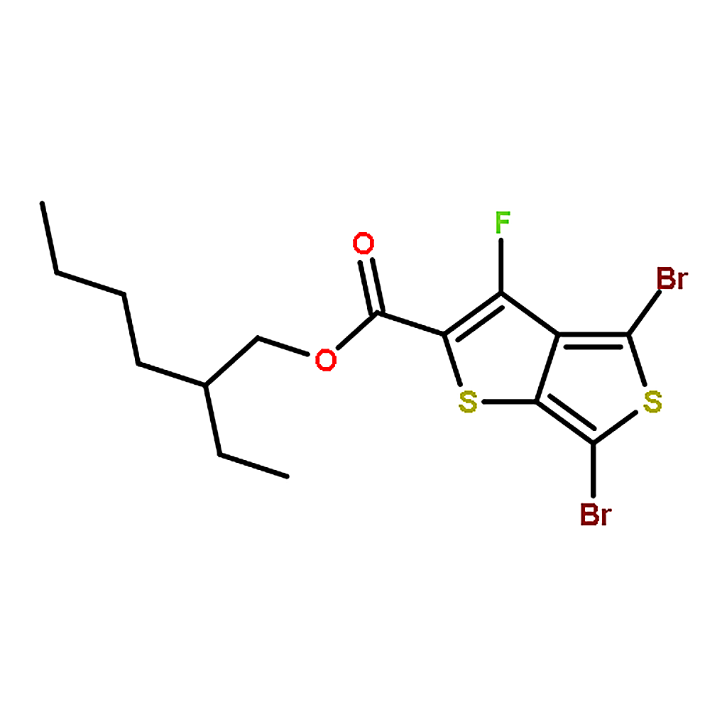 RHAWN 2-Ethylhexyl 4,6-dibromo-3-fluorothieno[3,4-b]thiophene-2-carboxylate