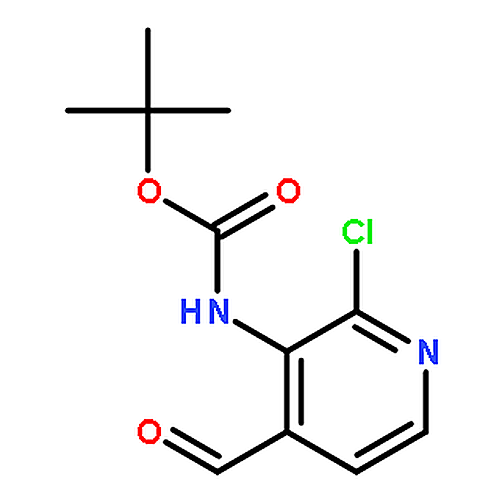 RHAWN tert-Butyl (2-chloro-4-formylpyridin-3-yl)carbamate