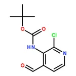 RHAWN tert-Butyl (2-chloro-4-formylpyridin-3-yl)carbamate
