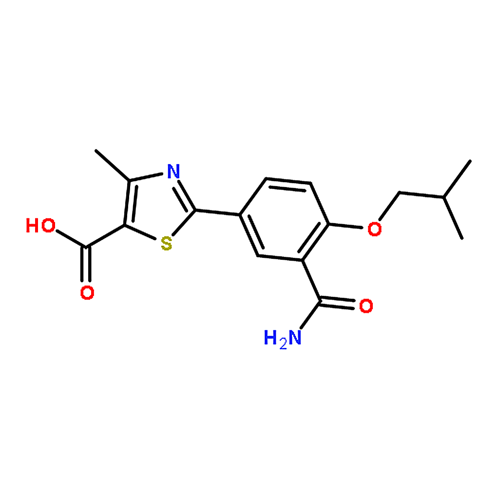 RHAWN 2-(3-Carbamoyl-4-isobutoxyphenyl)-4-methylthiazole-5-carboxylic acid