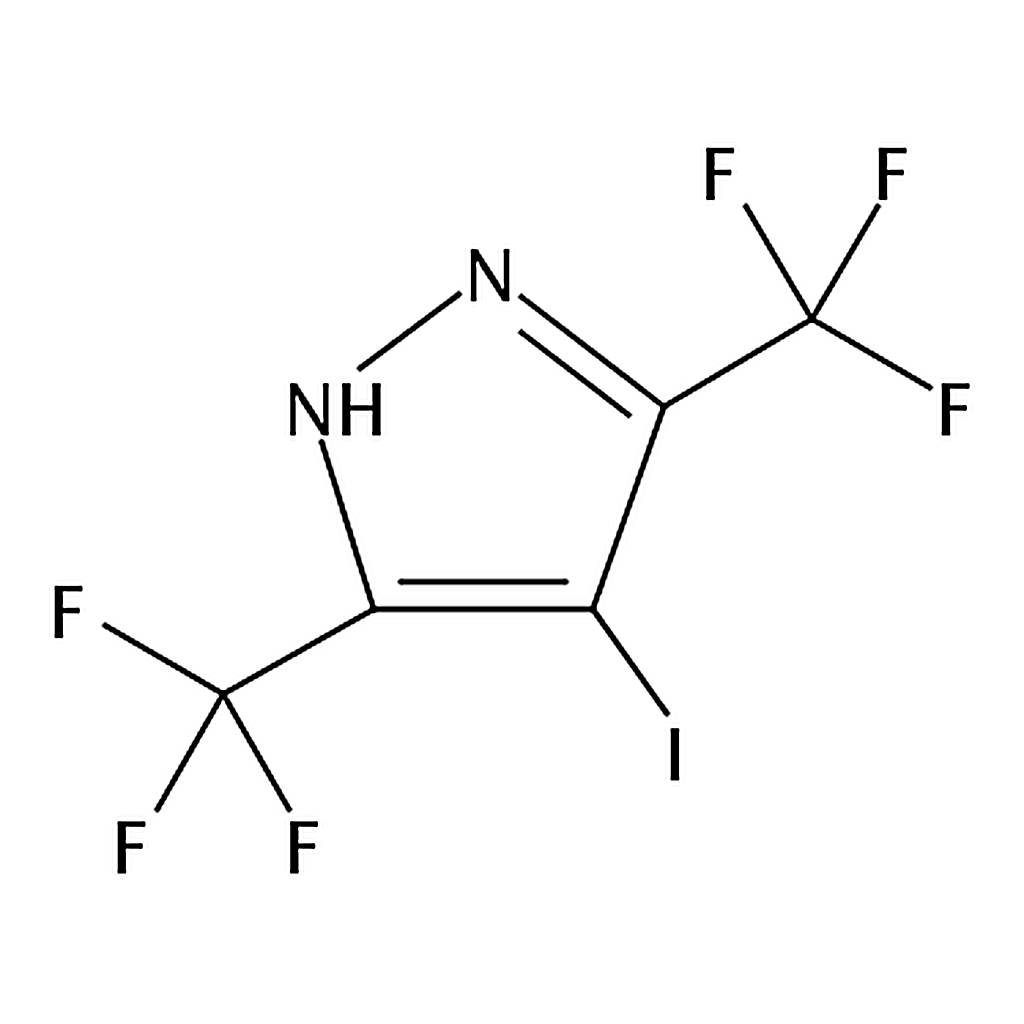 RHAWN 4-Iodo-3,5-Bis(trifluoromethyl)-1H-pyrazole