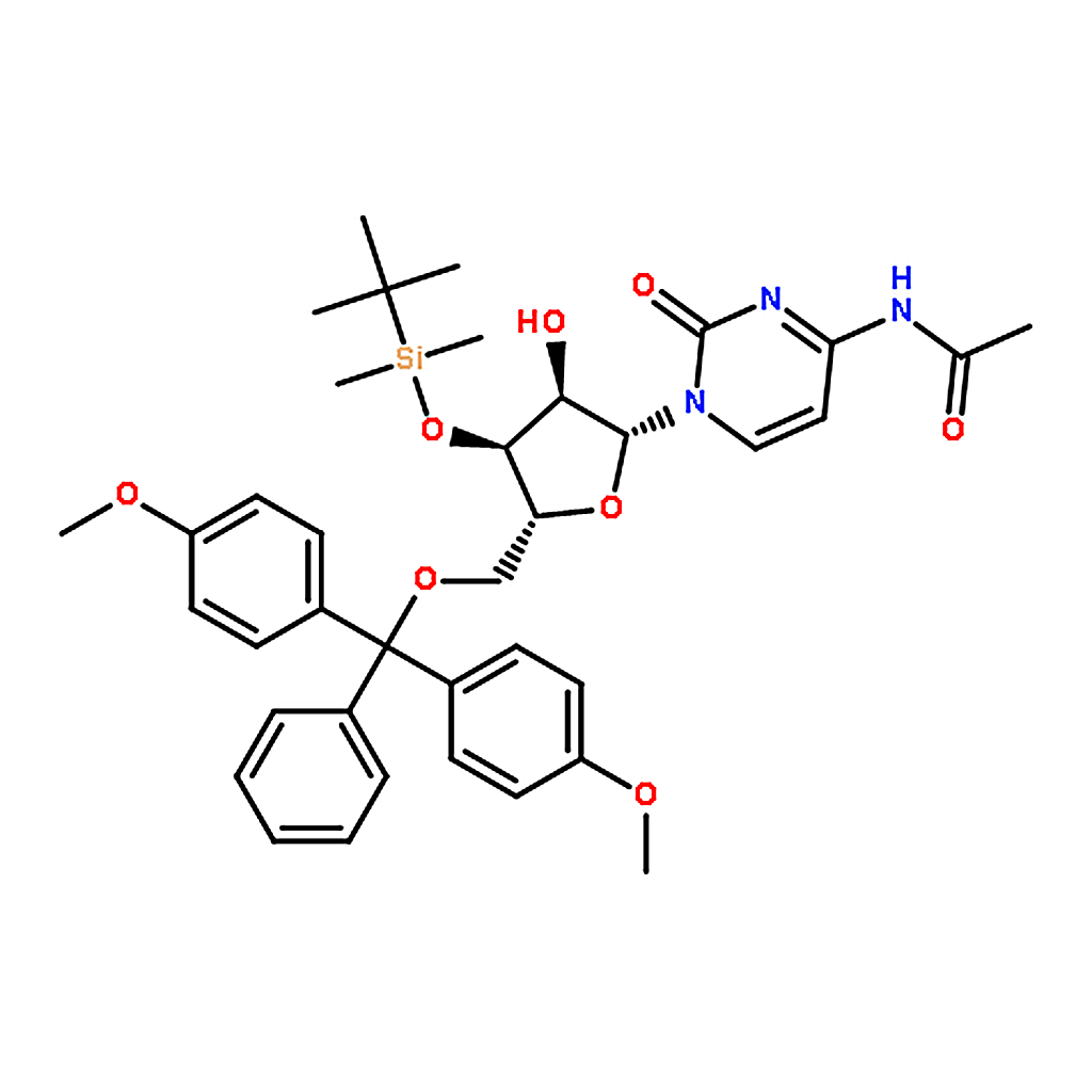 RHAWN N-(1-((2R,3R,4S,5R)-5-((Bis(4-methoxyphenyl)(phenyl)methoxy)methyl)-4-((tert-butyldimethylsi