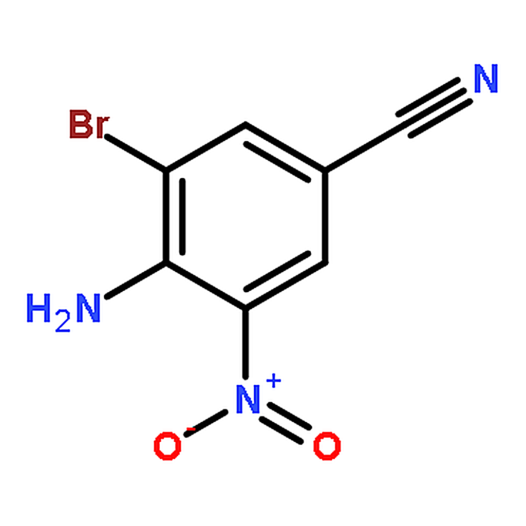 RHAWN 4-Amino-3-bromo-5-nitrobenzonitrile