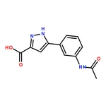 RHAWN 5-(3-Acetamidophenyl)-1H-pyrazole-3-carboxylic acid