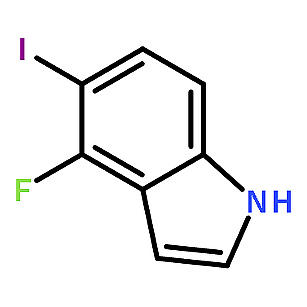 RHAWN 4-Fluoro-5-iodo-1H-indole