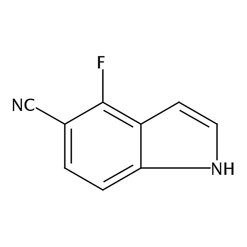 RHAWN 4-Fluoro-1H-indole-5-carbonitrile