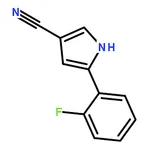 RHAWN 5-(2-Fluorophenyl)-1H-pyrrole-3-carbonitrile