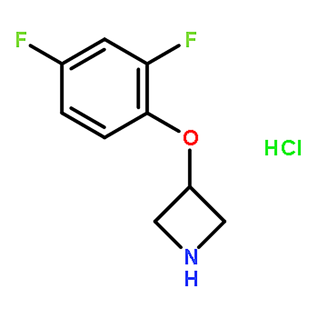 RHAWN 3-(2，4-Difluorophenoxy)azetidinehydrochloride