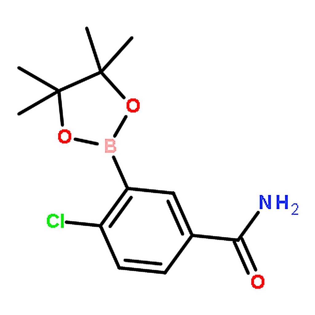 RHAWN 4-Chloro-3-(4,4,5,5-tetramethyl-1,3,2-dioxaborolan-2-yl)benzamide