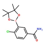RHAWN 4-Chloro-3-(4,4,5,5-tetramethyl-1,3,2-dioxaborolan-2-yl)benzamide