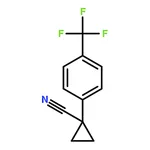RHAWN 1-(4-(Trifluoromethyl)phenyl)cyclopropanecarbonitrile