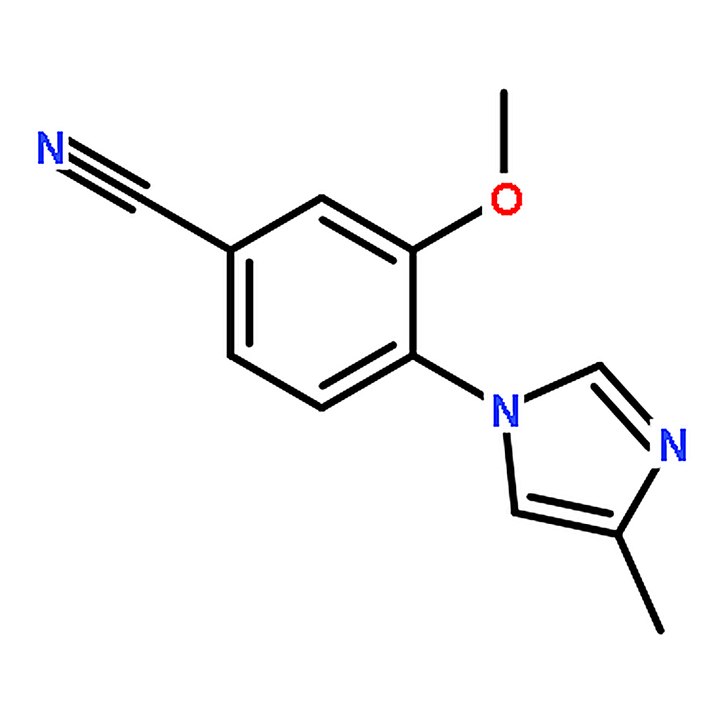 RHAWN 3-Methoxy-4-(4-methyl-1H-imidazol-1-yl)benzonitrile