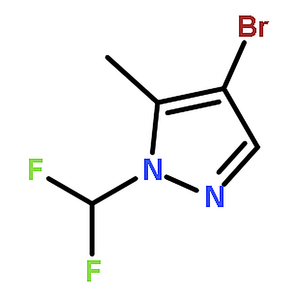 RHAWN 4-bromo-1-(difluoromethyl)-5-methyl-1H-pyrazole(SALTDATA: FREE)