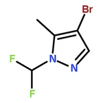 RHAWN 4-bromo-1-(difluoromethyl)-5-methyl-1H-pyrazole(SALTDATA: FREE)