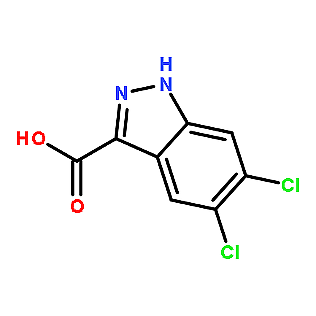 RHAWN 5,6-Dichloro-1H-indazole-3-carboxylic acid