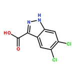 RHAWN 5,6-Dichloro-1H-indazole-3-carboxylic acid
