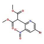 RHAWN Dimethyl 2-(5-bromo-3-nitropyridin-2-yl)malonate