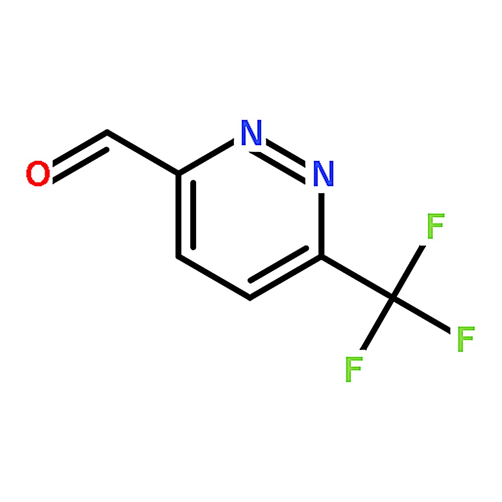 RHAWN 6-(Trifluoromethyl)pyridazine-3-carbaldehyde