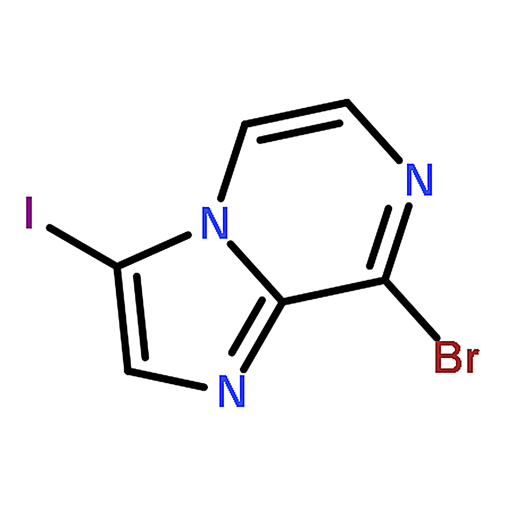 RHAWN 8-Bromo-3-iodoimidazo[1，2-a]pyrazine