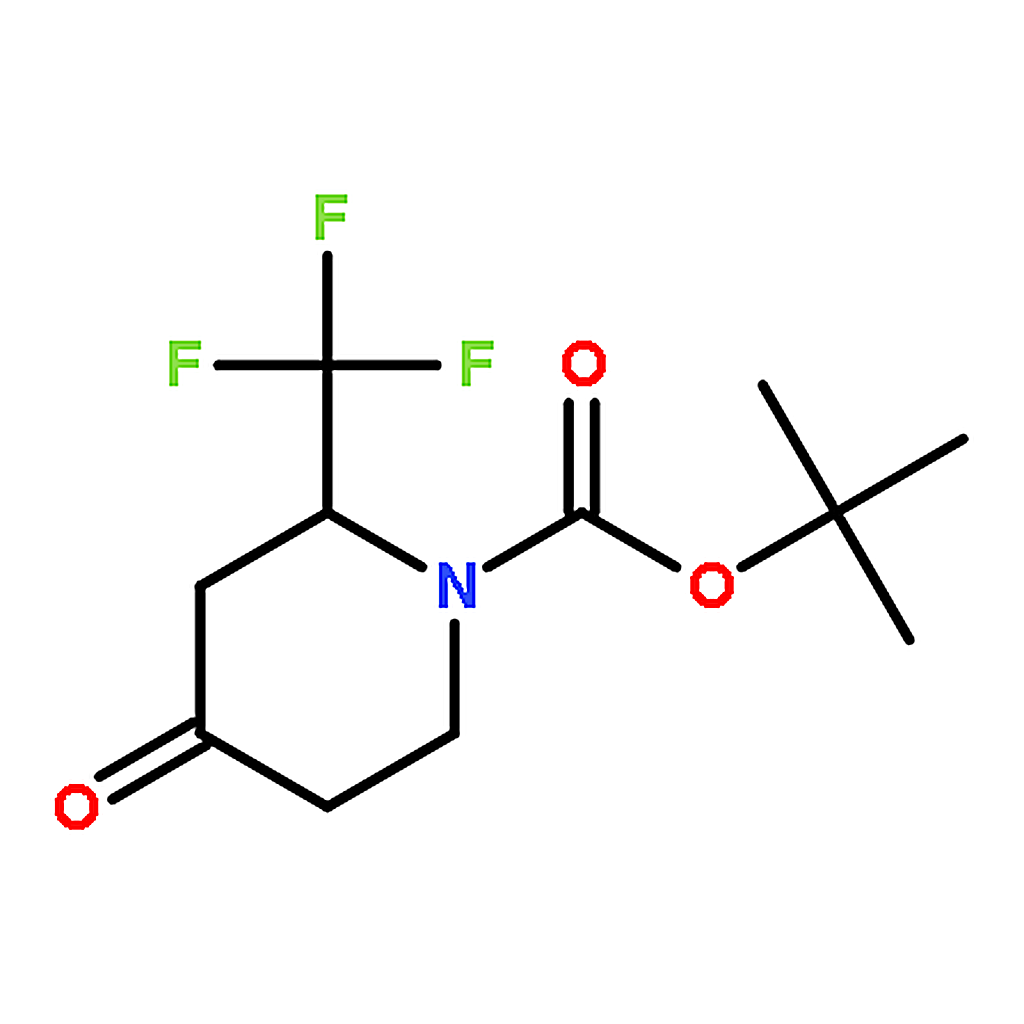RHAWN tert-Butyl 4-oxo-2-(trifluoromethyl)piperidine-1-carboxylate