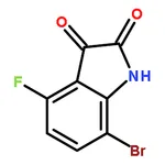 RHAWN 7-Bromo-4-fluoroindoline-2,3-dione