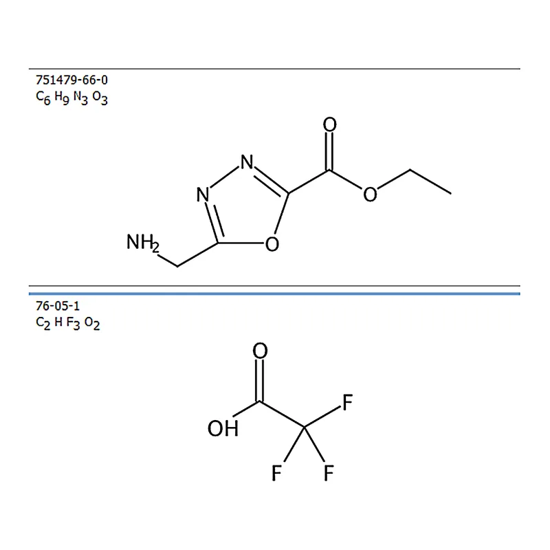 RHAWN Ethyl 5-(aminomethyl)-1,3,4-oxadiazole-2-carboxylate 2,2,2-trifluoroacetate