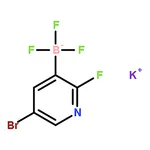 RHAWN Potassium (5-bromo-2-fluoropyridin-3-yl)trifluoroborate