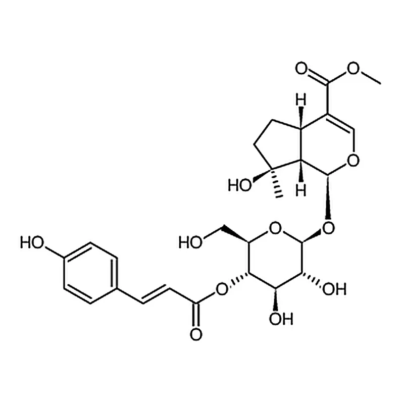 RHAWN 4'-O-trans-p-Coumaroylmussaenoside