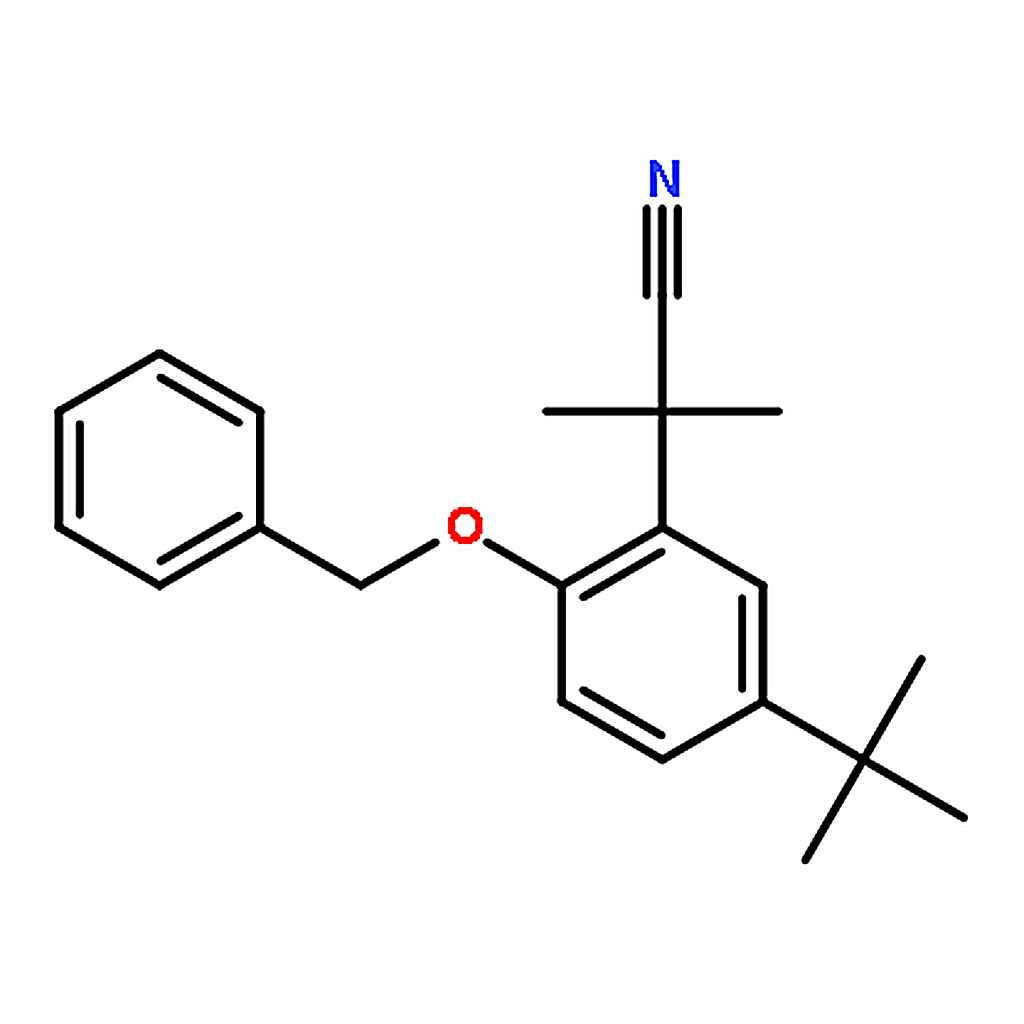RHAWN 2-(2-(Benzyloxy)-5-(tert-butyl)phenyl)-2-methylpropanenitrile
