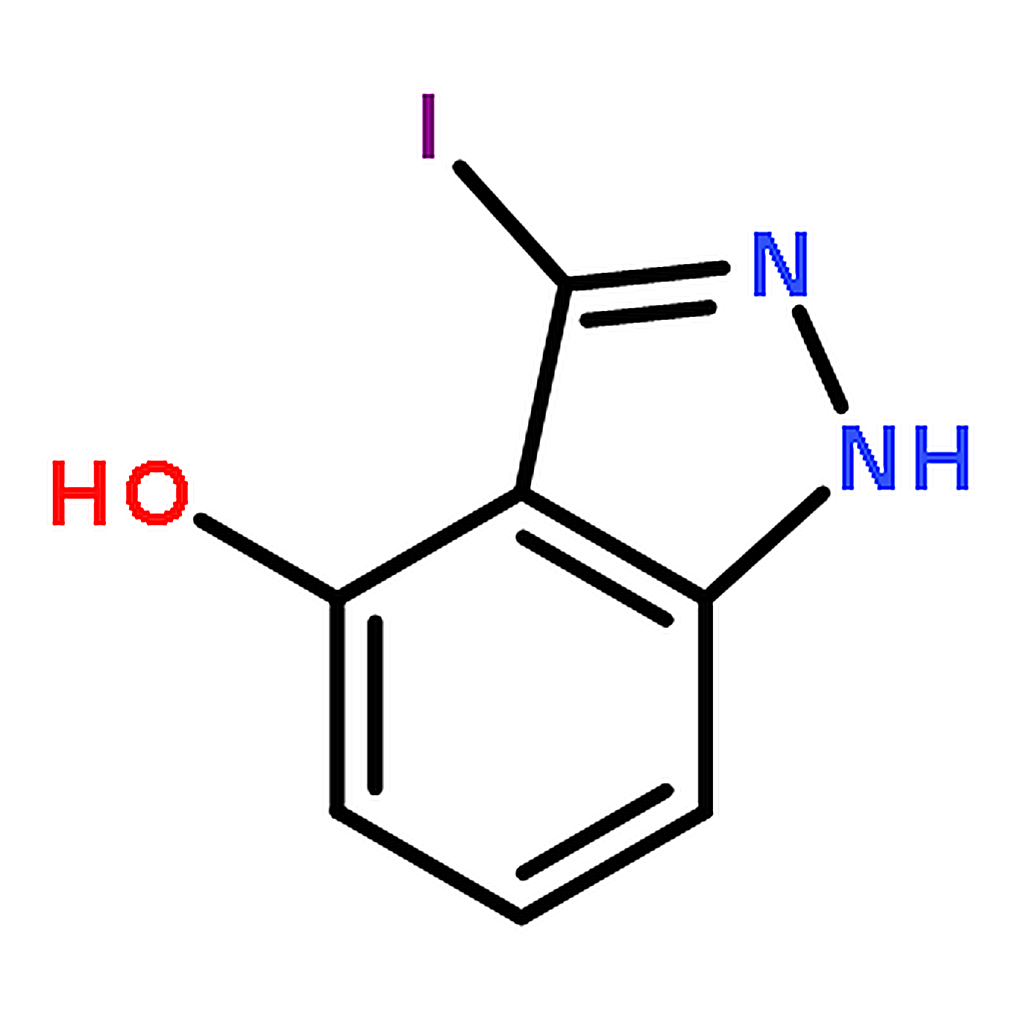 RHAWN 3-Iodo-1H-indazol-4-ol