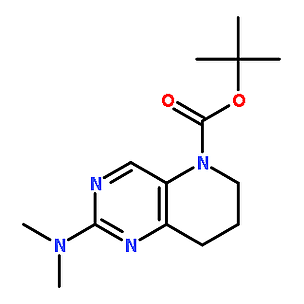 RHAWN 5-Boc-2-(dimethylamino)-5，6，7，8-tetrahydropyrido[3，2-d]pyrimidine