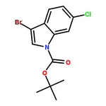 RHAWN N-Boc-3-bromo-6-chloroindole