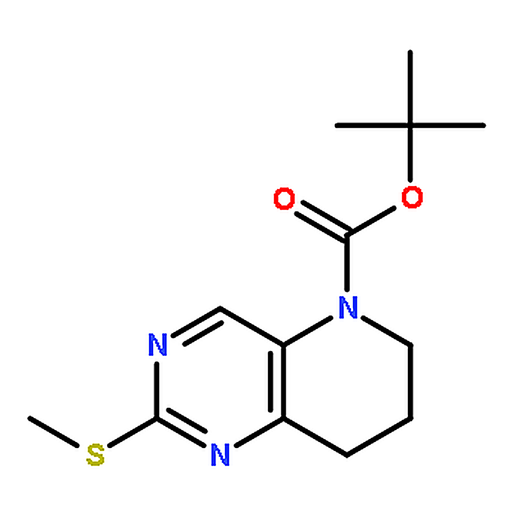RHAWN 5-Boc-2-(methylthio)-5，6，7，8-tetrahydropyrido[3，2-d]pyrimidine