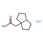 RHAWN Tetrahydro-1H-pyrrolizine-7a(5H)-acetic acid hydrochloride