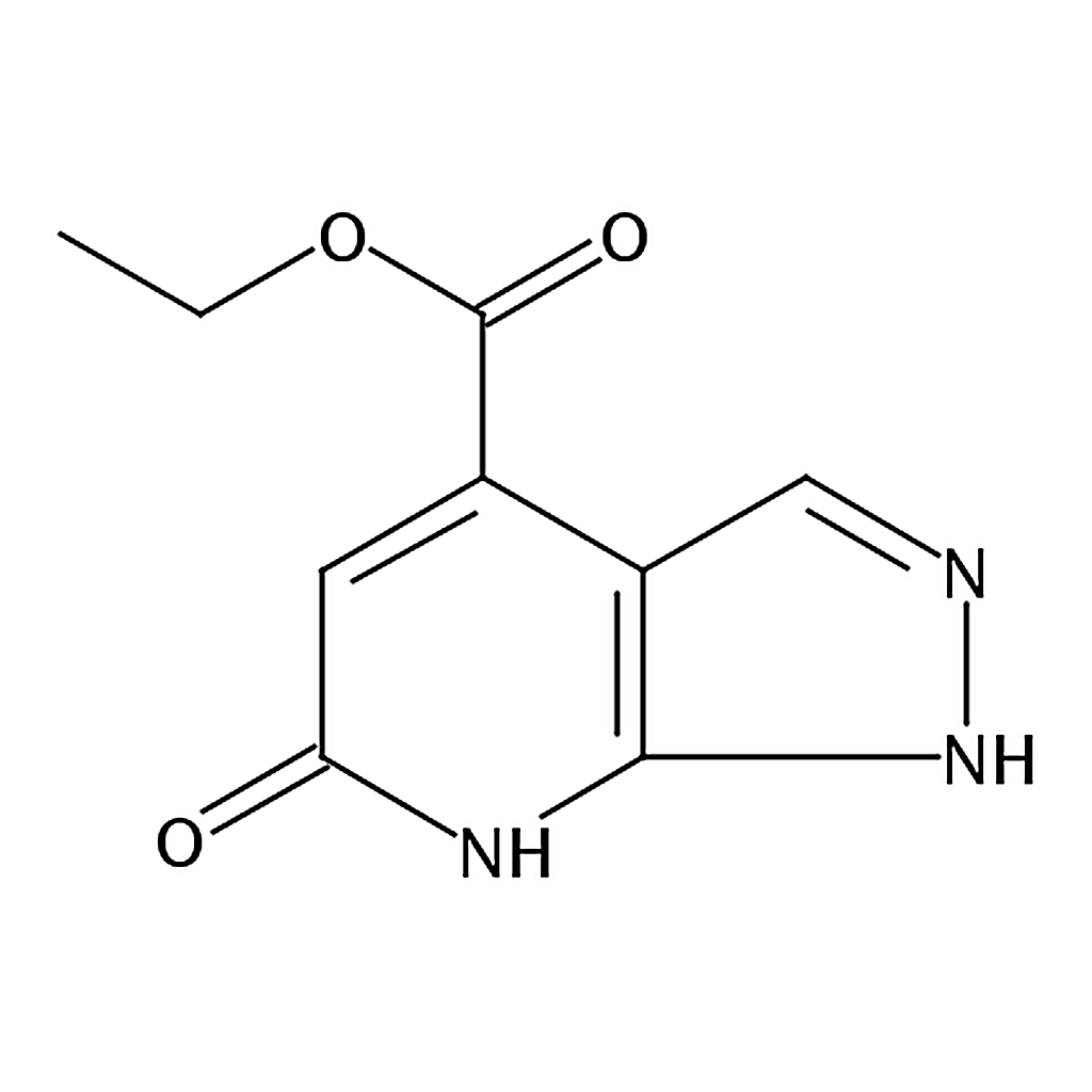 RHAWN Ethyl 6-oxo-6，7-dihydro-1H-pyrazolo[3，4-b]pyridine-4-carboxylate