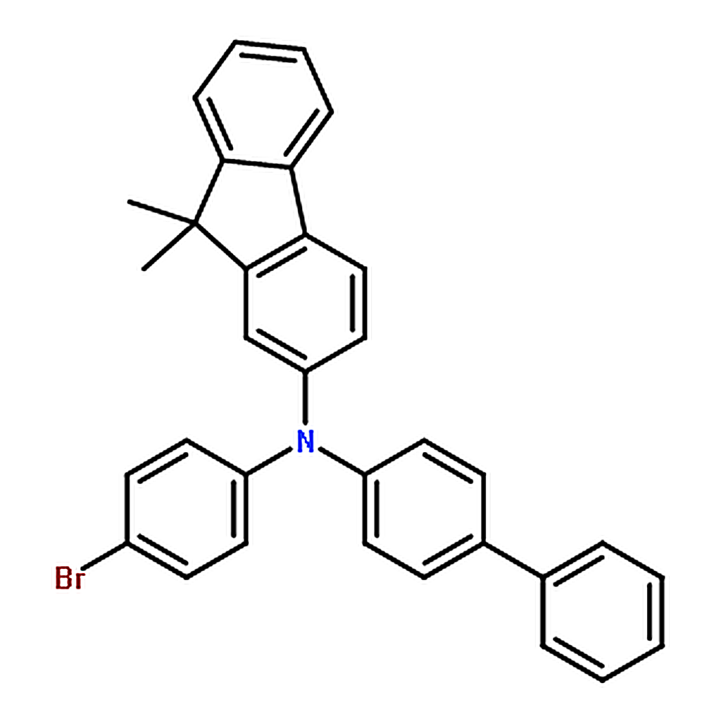 RHAWN N-([1,1'-Biphenyl]-4-yl)-N-(4-bromophenyl)-9,9-dimethyl-9H-fluoren-2-amine