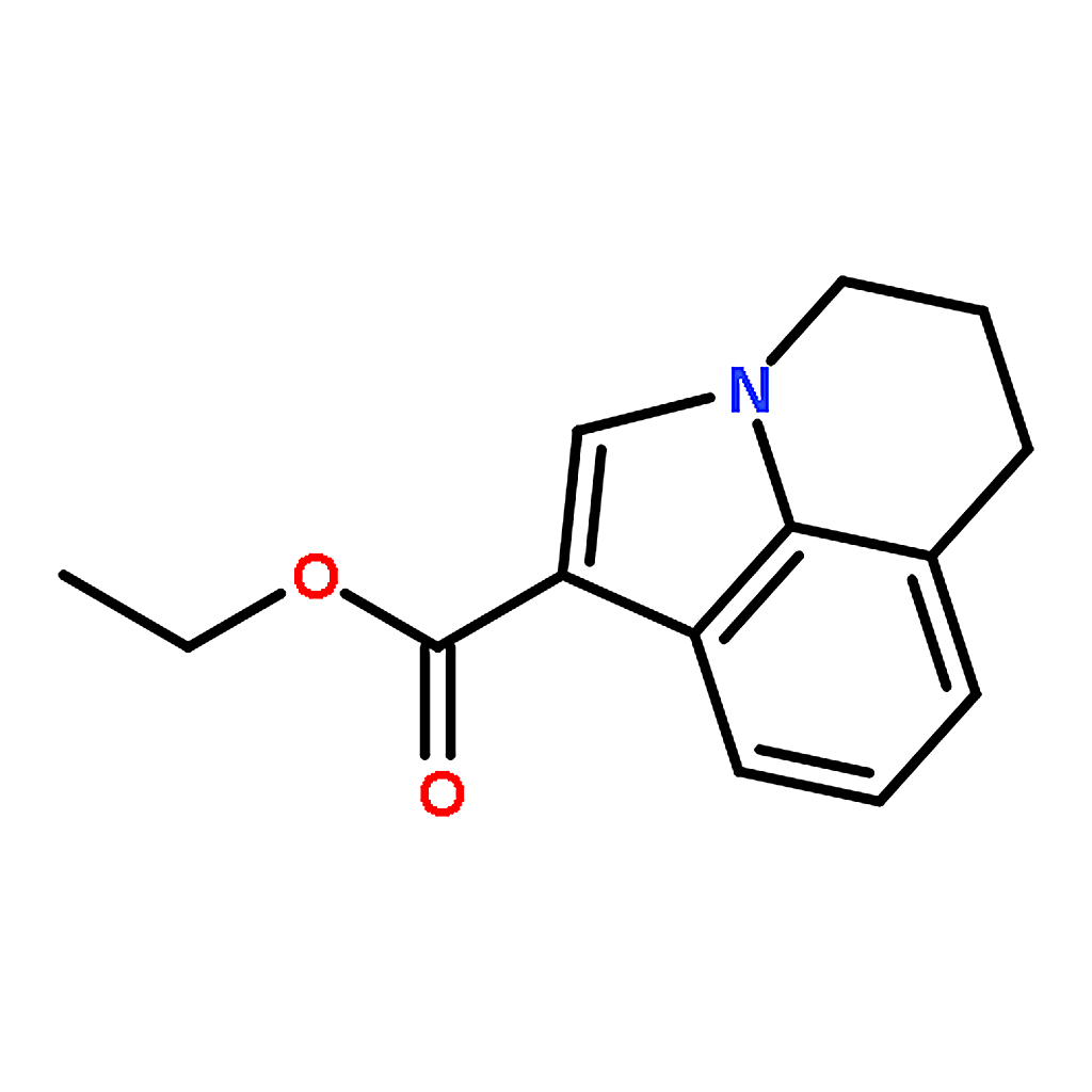 RHAWN Ethyl 5，6-Dihydro-4H-Pyrrolo[3，2，1-Ij]Quinoline-1-Carboxylate