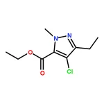 RHAWN Ethyl 4-chloro-3-ethyl-1-methyl-1H-pyrazole-5-carboxylate