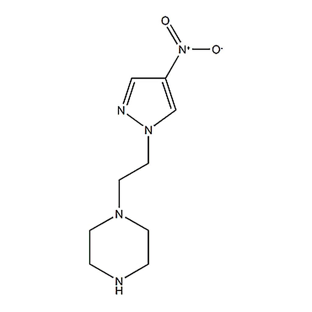 RHAWN 1-[2-(4-Nitro-1H-pyrazol-1-yl)ethyl]piperazine