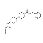 RHAWN Benzyl 4-(4-((tert-butoxycarbonyl)amino)cyclohexyl)piperazine-1-carboxylate