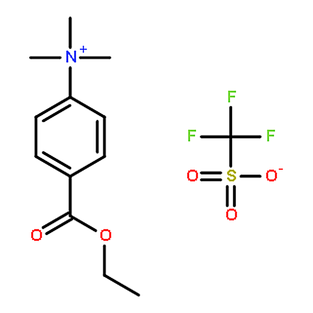 RHAWN 4-(Ethoxycarbonyl)-N,N,N-trimethylbenzenaminium trifluoromethanesulfonate