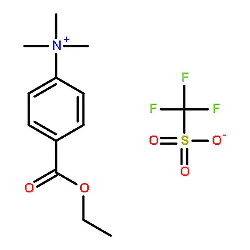 RHAWN 4-(Ethoxycarbonyl)-N,N,N-trimethylbenzenaminium trifluoromethanesulfonate
