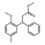 RHAWN Methyl 3-(2-methoxy-5-methylphenyl)-3-phenylpropionate