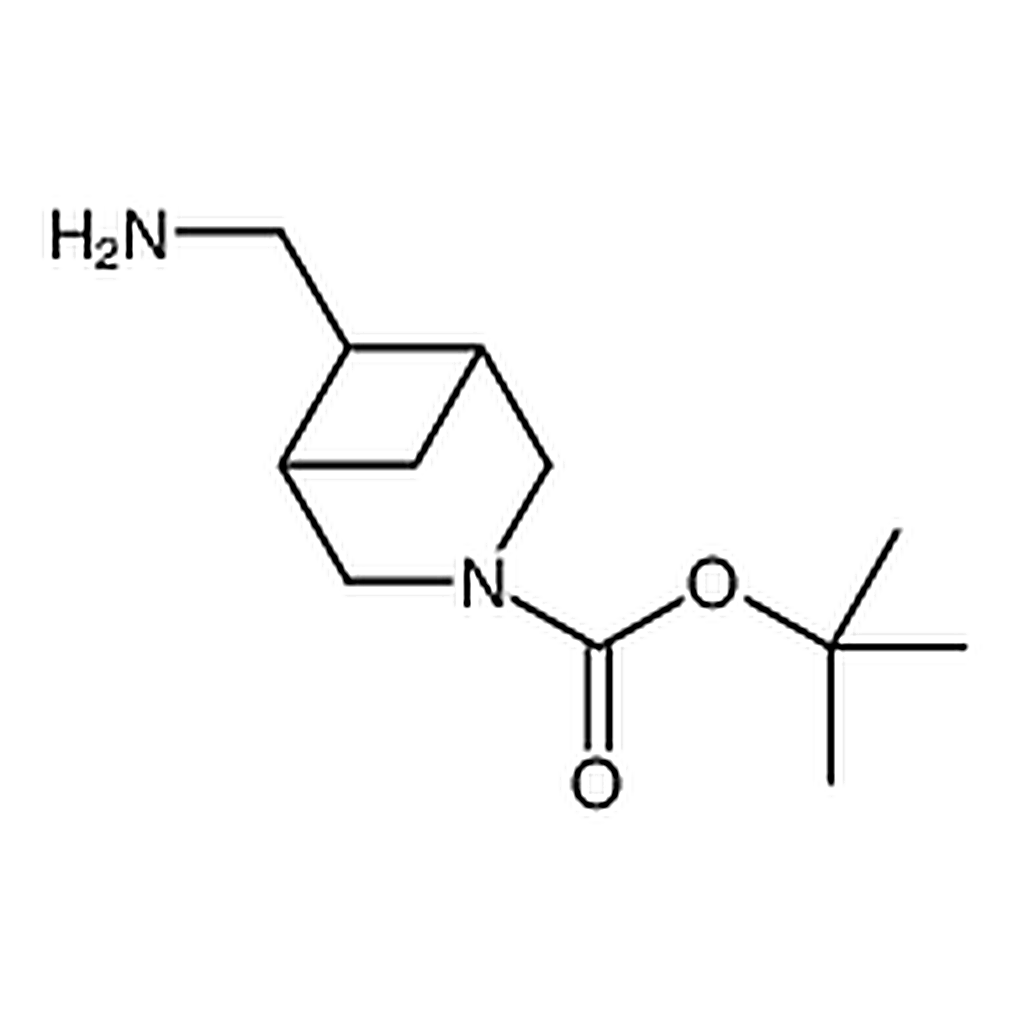 RHAWN tert-Butyl 6-(aminomethyl)-3-azabicyclo[3.1.1]heptane-3-carboxylate